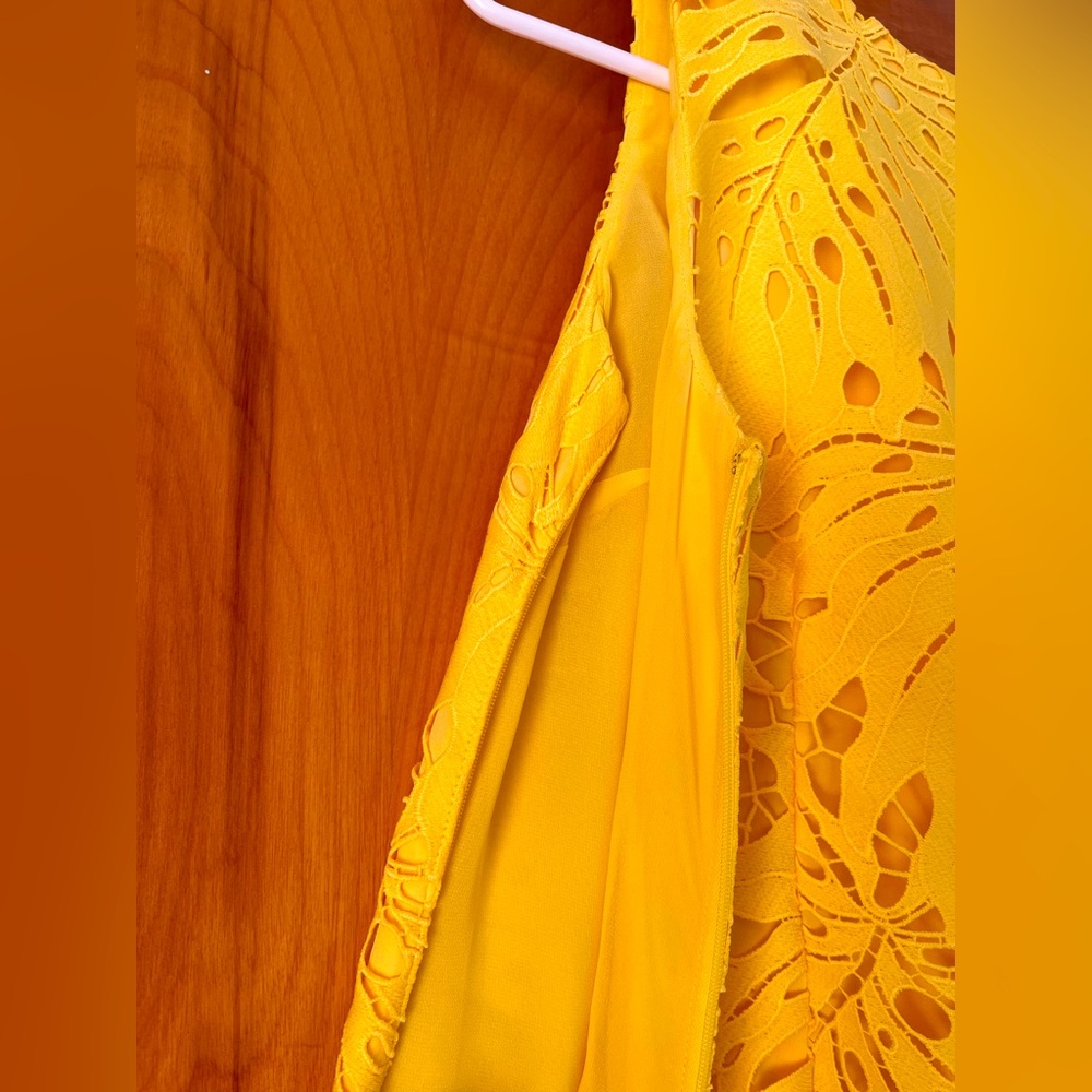 Banana Republic 6 Yellow Dress - Picture 5 of 8
